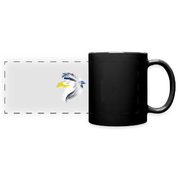 Estonia - Full Colour Panoramic Mug - black - Front