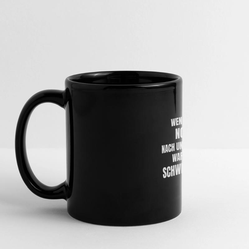 When your notes go down was gravity! Full Colour Panoramic Mug