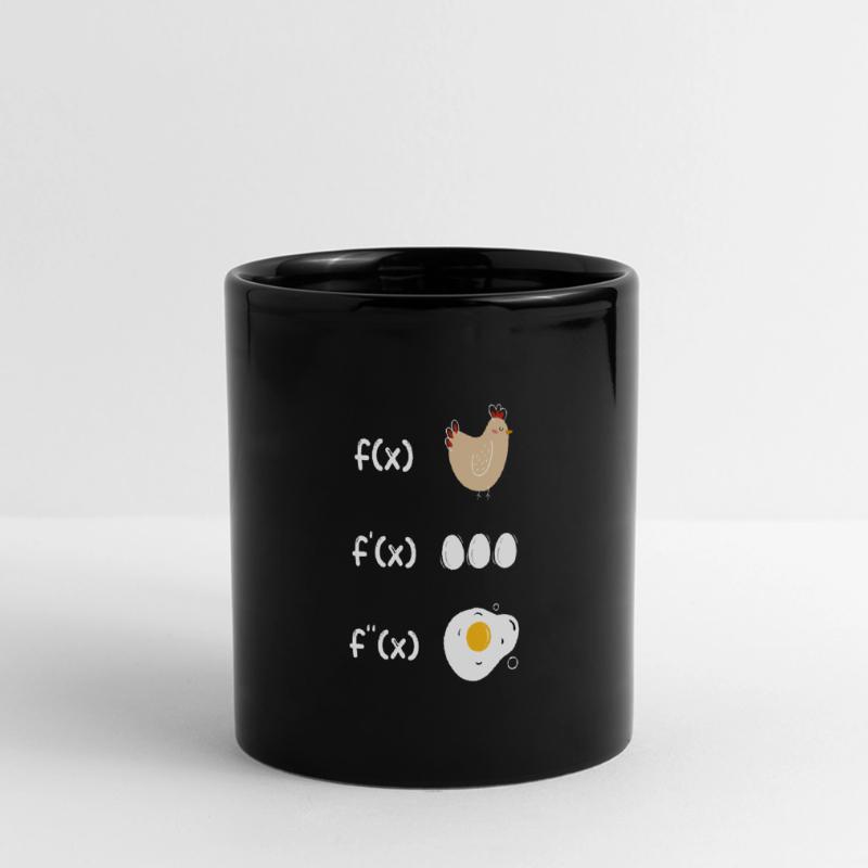 Derivation function chicken math Full Colour Panoramic Mug