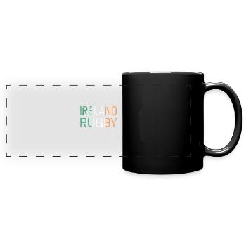 Ireland Sport Rugby - Full Colour Panoramic Mug - black - Front