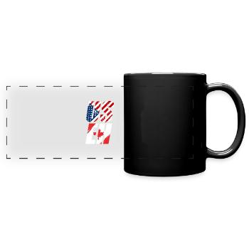 United States - Full Colour Panoramic Mug - black - Front