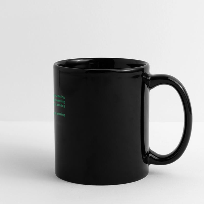 Programmierer Coden Hass Nerd Geek lustig Geschenk Panorama-Tasse farbig