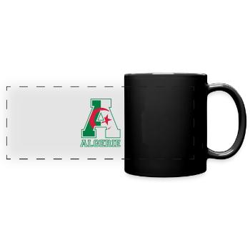 Athletic Algerie - Mug panoramique uni - noir - Devant