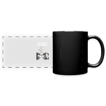 Electrician Electricity Physics Ohm Volt Funny Gift - Full Colour Panoramic Mug - black - Front