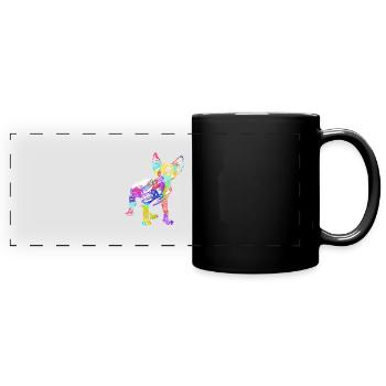 Sphynx gift - Full Colour Panoramic Mug - black - Front