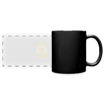 Combattre le racisme - contre le racisme - Mug panoramique uni - noir - Devant