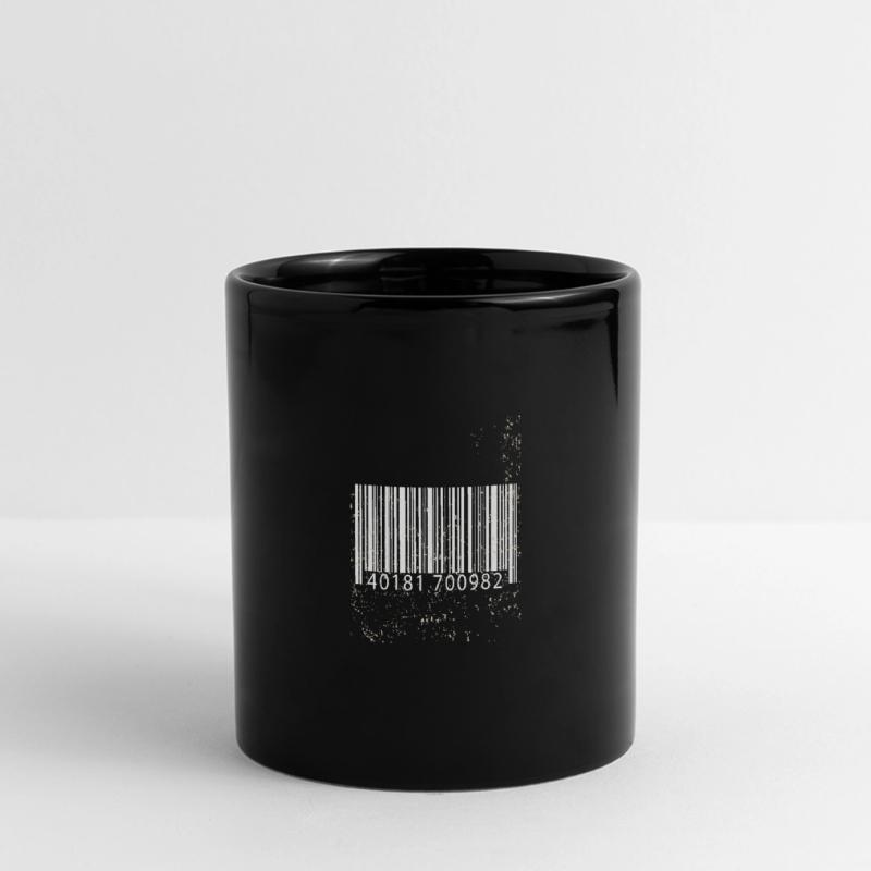 Barcode Geschenkidee Panorama-Tasse farbig