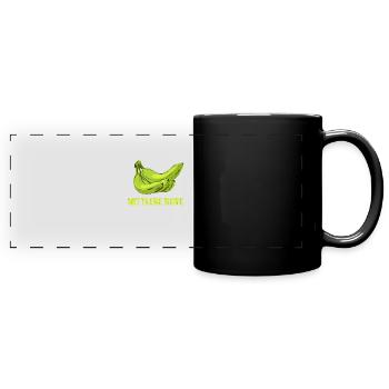 Realschule Abschluss - Panorama-Tasse farbig - Schwarz - Vorne