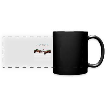 Vaporwave Creation Adams Joint Get High 420 - Full Colour Panoramic Mug - black - Front