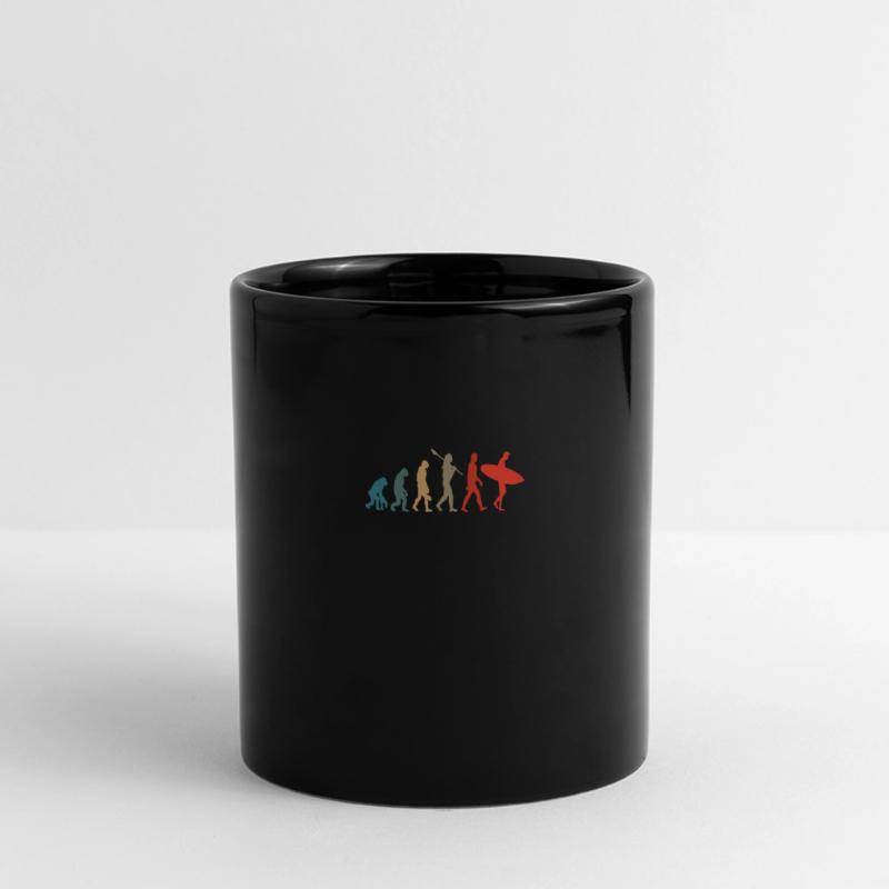 Évolution du surfeur Mug panoramique uni