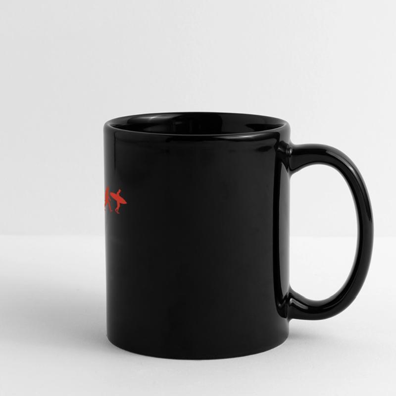 Évolution du surfeur Mug panoramique uni