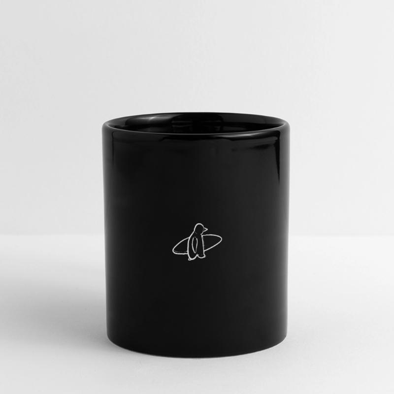 Surfer Surfer oder Schwimmer Geschenk Panorama-Tasse farbig