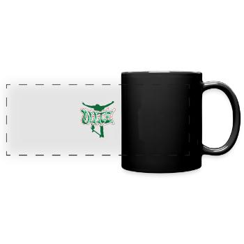 Skateboard Skaten Skateboarder Skater Skaten - Panorama-Tasse farbig - Schwarz - Vorne