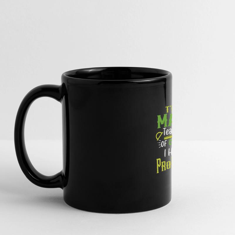 Professeur de maths maths Mug panoramique uni