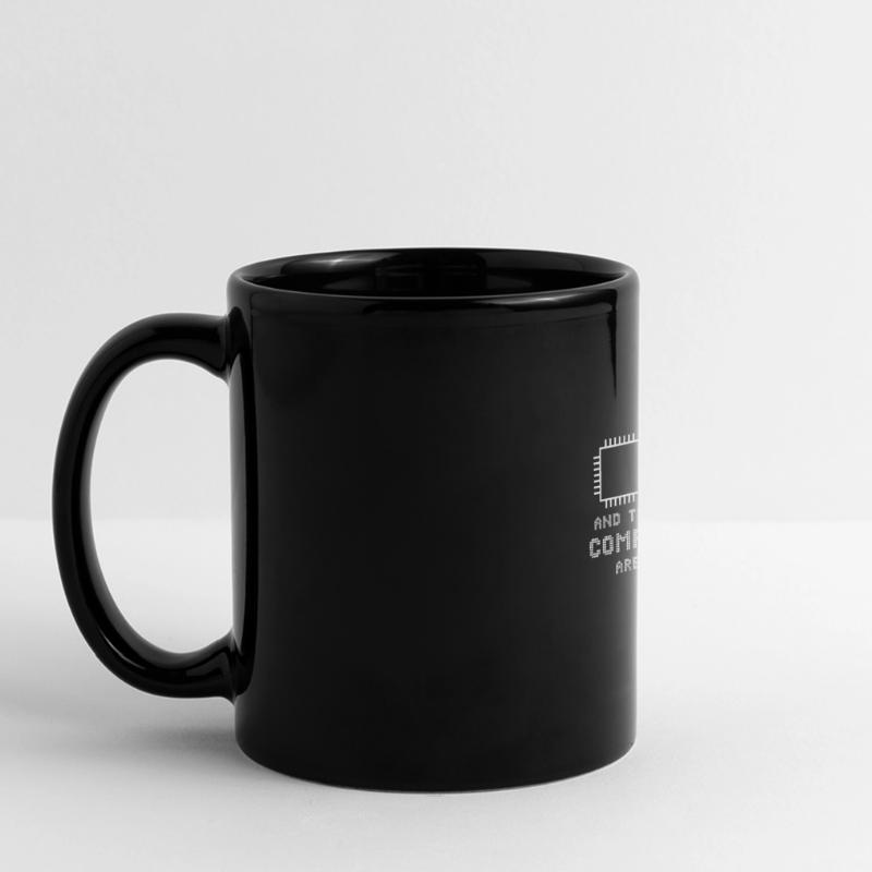 Computer Hardware PC Nerd Carte mère Mug panoramique uni