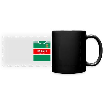 Mayo GAA - Panorama-Tasse farbig - Schwarz - Vorne