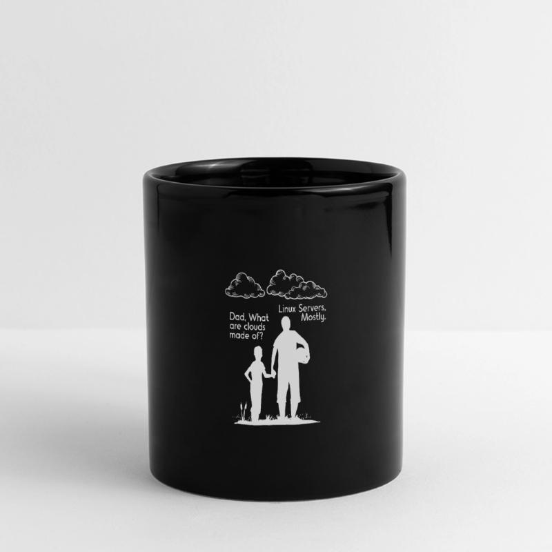 Aus Was Sind Clouds Programmierer Coder Panorama-Tasse farbig