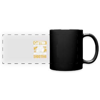 Photographer Humor Camera Lense Photography - Full Colour Panoramic Mug - black - Front