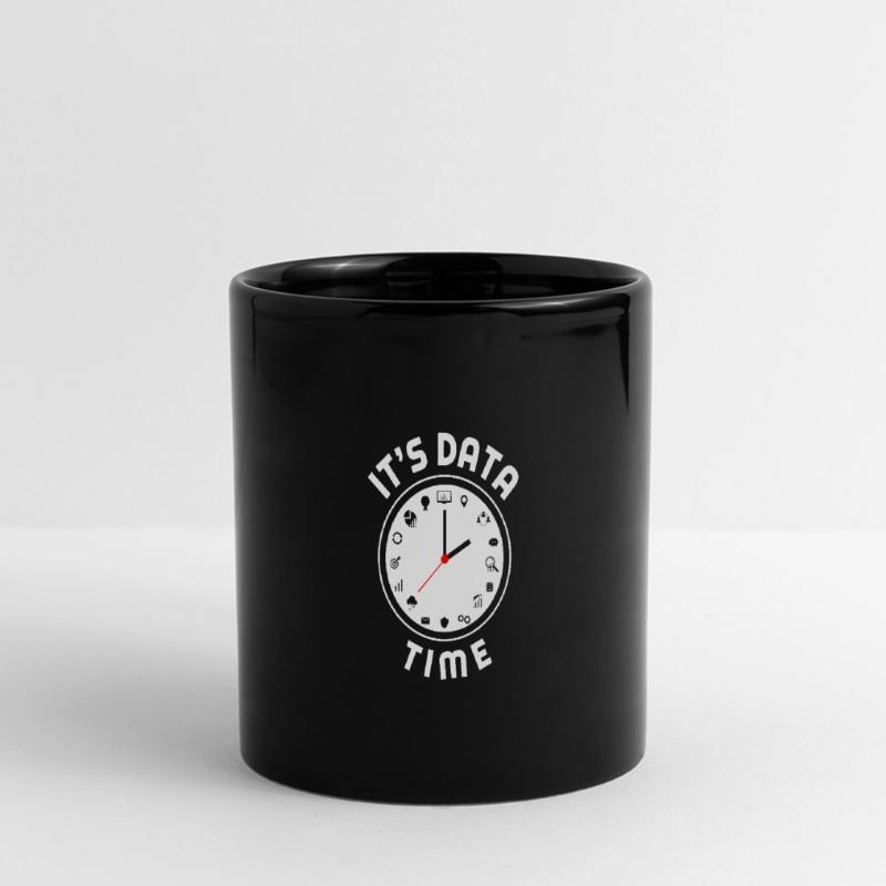 Data Engineering Data Analytics It's Data Time Full Colour Panoramic Mug