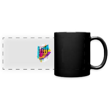 Rueda de casino Salsa Rueda - Mug panoramique uni - noir - Devant