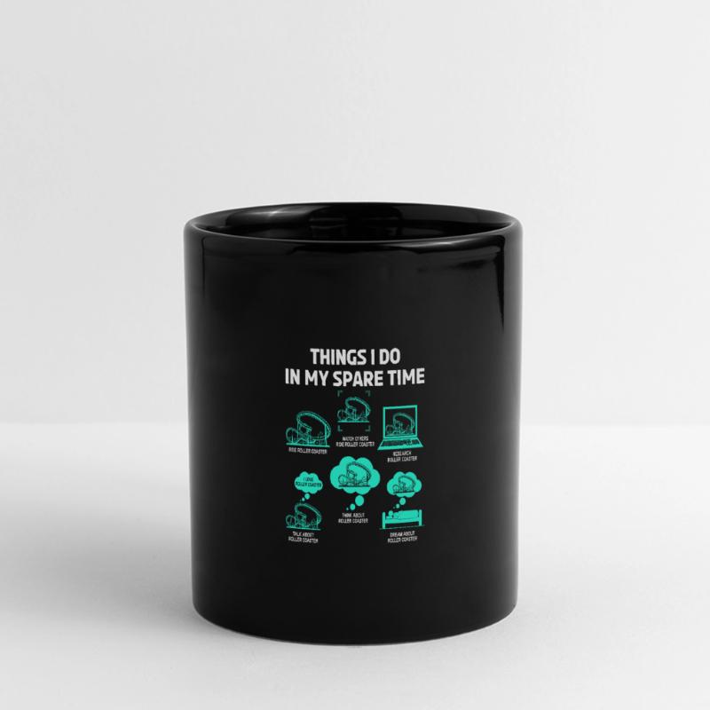 Rollercoaster Parc d’attractions Rollercoaster Ride Mug panoramique uni