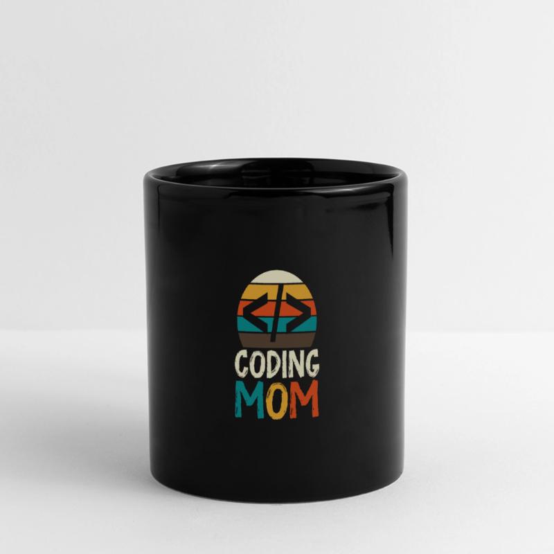 Programmierer Geek Computer Programmierung Coder L Panorama-Tasse farbig