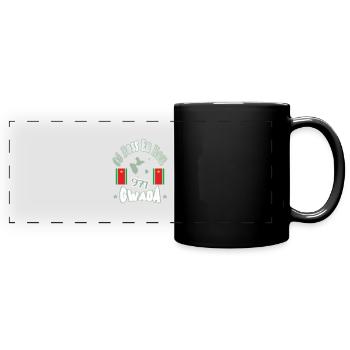 971 GWADA Cé Foss En Nou Guadeloupe Gwadloup - Mug panoramique uni - noir - Devant