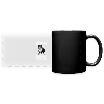 L’élevage quand l’intimidation ordinaire n’est tout simplement pas - Mug panoramique uni - noir - Devant