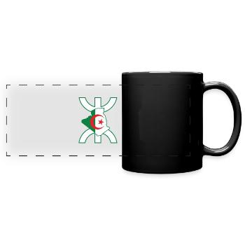 Drapeau Algérien - Z Imazighen - Mug panoramique uni - noir - Devant