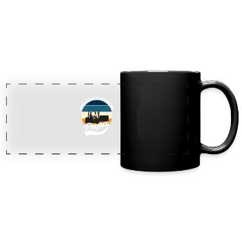 Lagerarbeiter Warenhaus Gabelstaplerfahrer - Panorama-Tasse farbig - Schwarz - Vorne