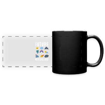 Future Meteorologist - Full Colour Panoramic Mug - black - Front