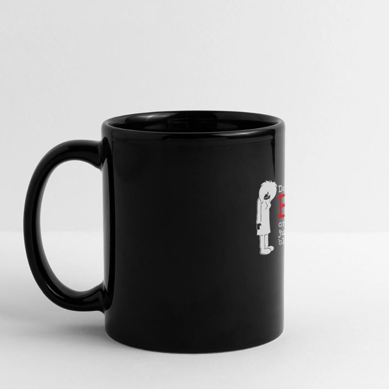 Nenn mich nicht EMO oder ich werde große saftige Tränen von b weinen Panorama-Tasse farbig