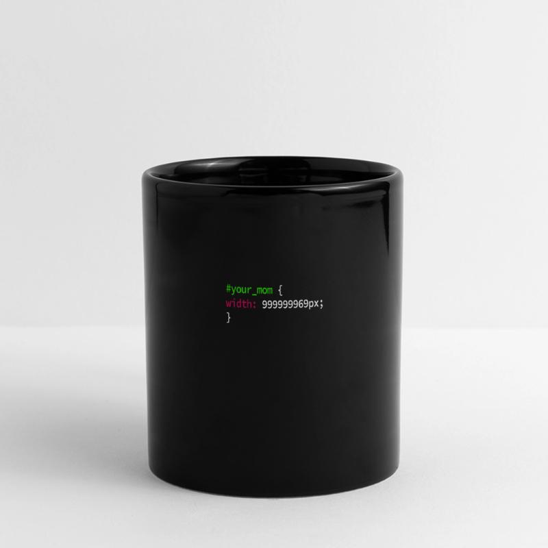 Web und CSS Programmierer Developer Coding Code Panorama-Tasse farbig