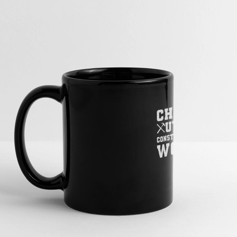 Drôle de conception d’ouvrier de la construction Mug panoramique uni