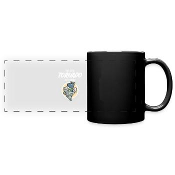 1st birthday child - Full Colour Panoramic Mug - black - Front