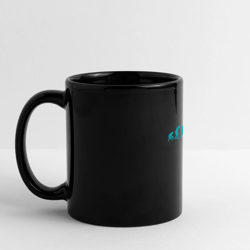 Doctor Evolution Nursing Nurse Panorama-Tasse farbig