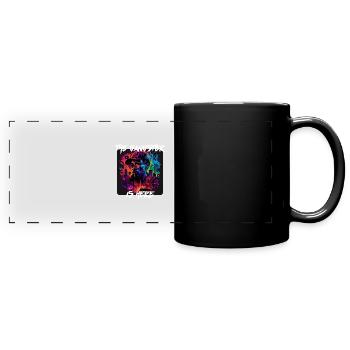 Gangster in the City 2 - Full Colour Panoramic Mug - black - Front