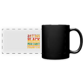 Black History - Full Colour Panoramic Mug - black - Front