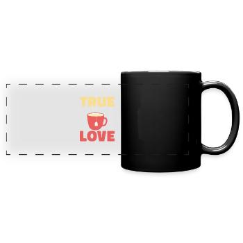 Tea Lover Gifts - Full Colour Panoramic Mug - black - Front