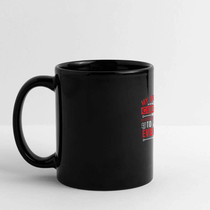 Coding Humor Coder Programmer Full Colour Panoramic Mug