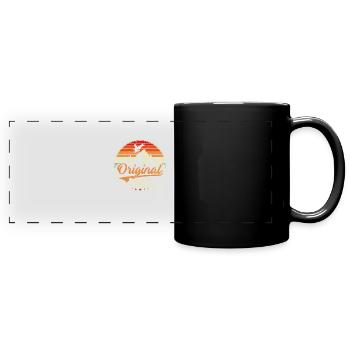 Original 1943 - Full Colour Panoramic Mug - black - Front