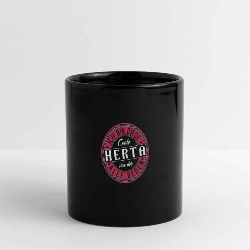 Herta Geschenkidee Geschenk Geburtstag Panorama-Tasse farbig