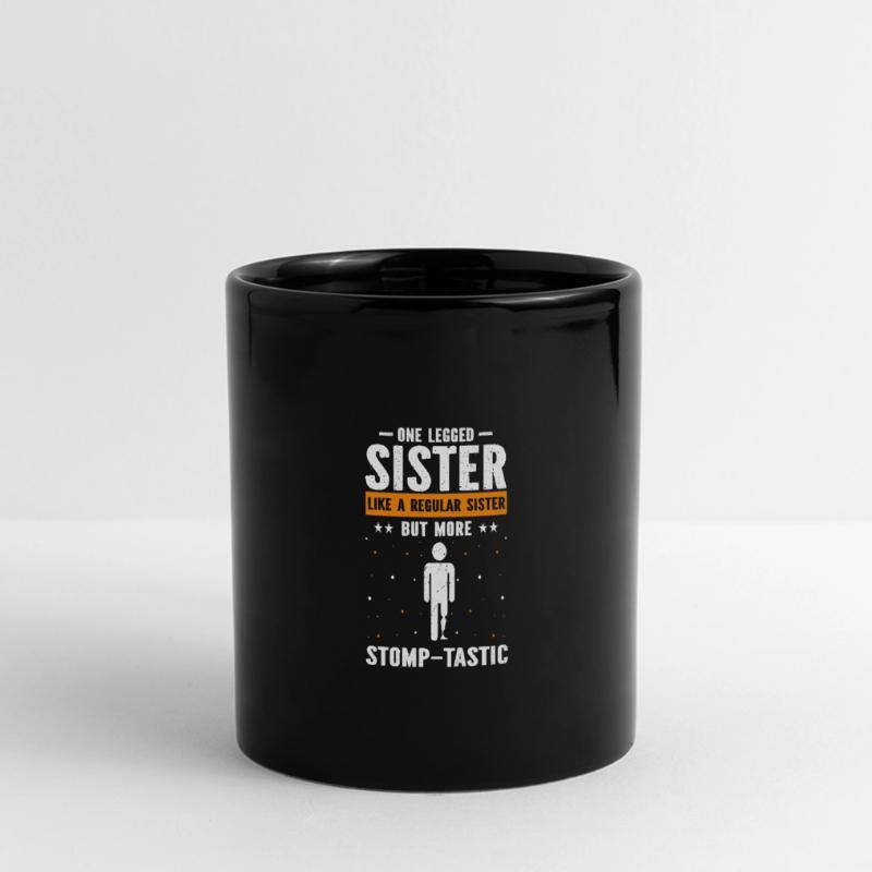 Conception de prothèses de jambe et prothèses de jambe Mug panoramique uni