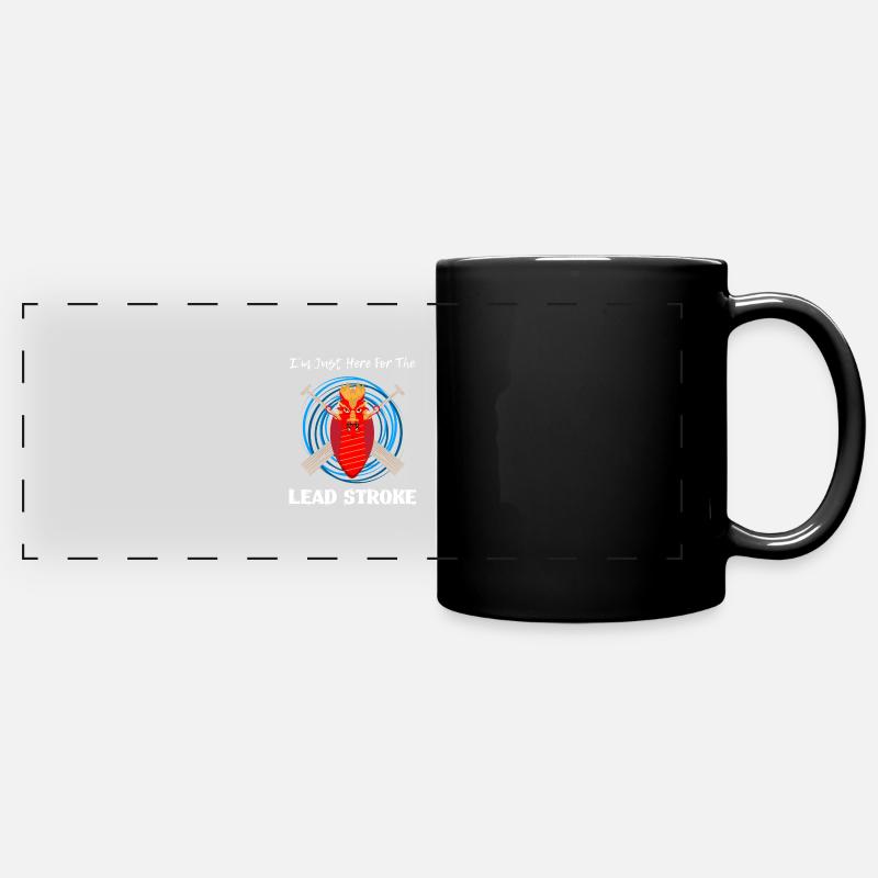 Chinese Boat Race for Dragon Boat Trainers - Full Colour Panoramic Mug - black