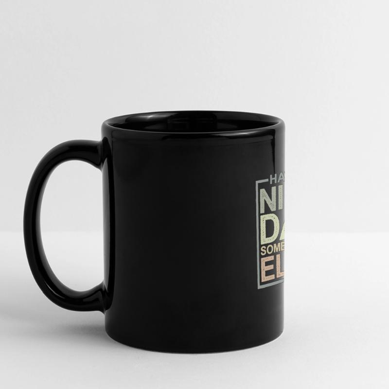 Have A Nice Day Somewhere Else 12 Panorama-Tasse farbig