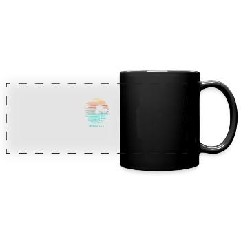 Mexiko-Stadt Mexiko Cool Souvenir Urlaub Künstlerisch - Panorama-Tasse farbig - Schwarz - Vorne