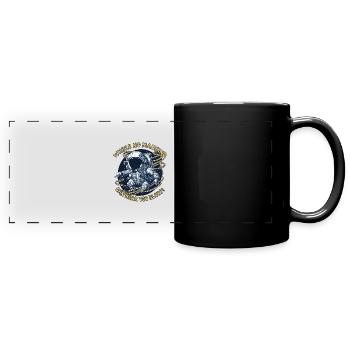 WHERE NO MANKIND CAN HEAR YOU SLURP! - Full Colour Panoramic Mug - black - Front