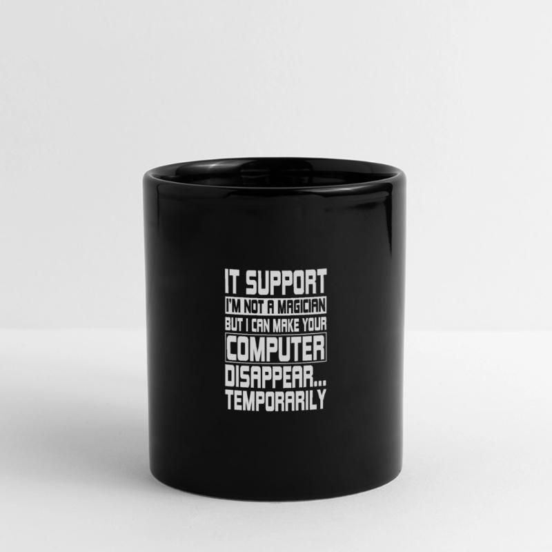 Funny IT Support Computer Engineer Full Colour Panoramic Mug