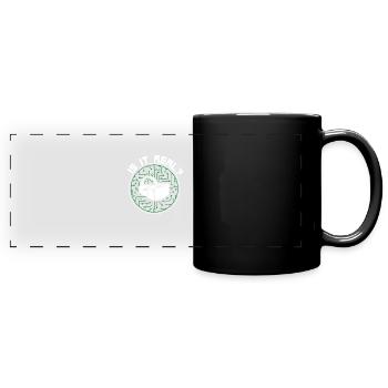 Cadeau VR de réalité virtuelle - Mug panoramique uni - noir - Devant