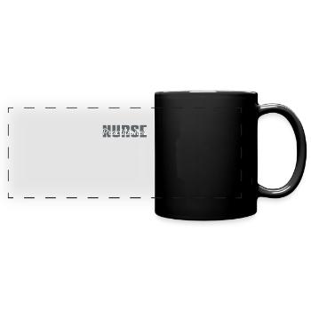 Infirmière en pratique avancée - Mug panoramique uni - noir - Devant